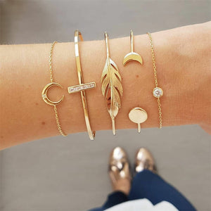 5 Pulseiras Bracelete